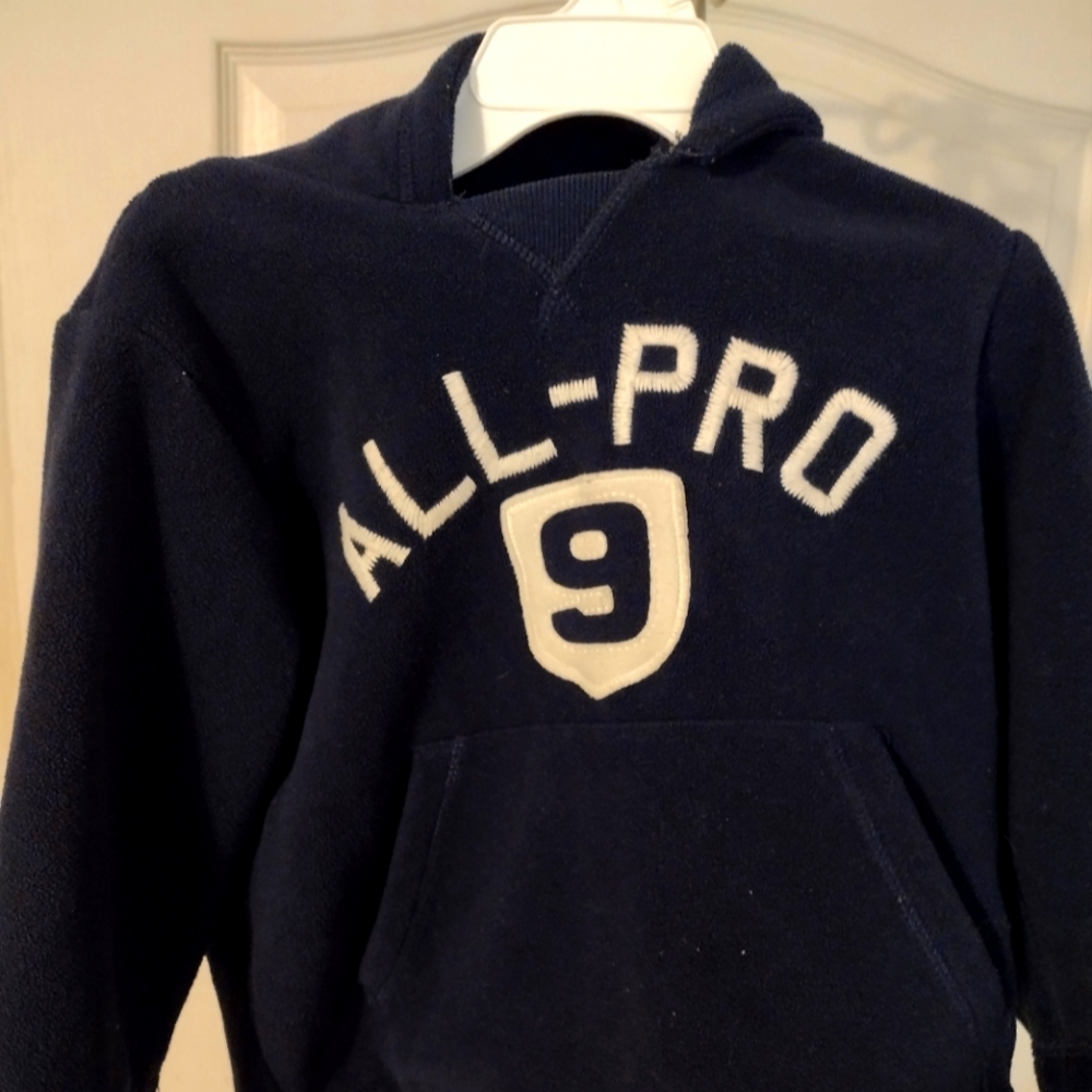 All Pro boys hoodie. Blue and white.